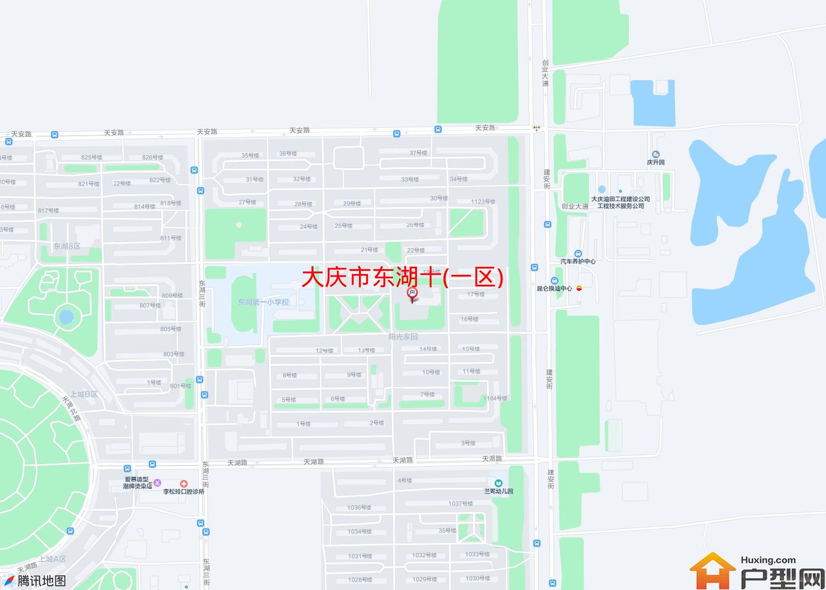 东湖十(一区)小区 - 户型网