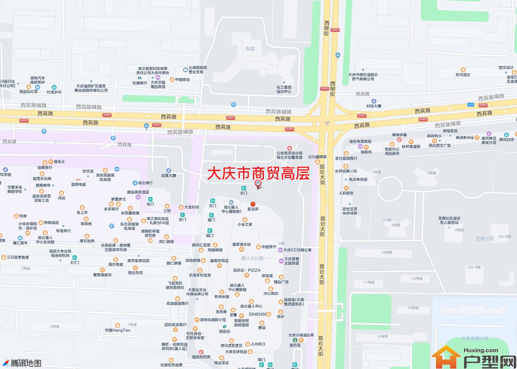商贸高层小区 - 户型网