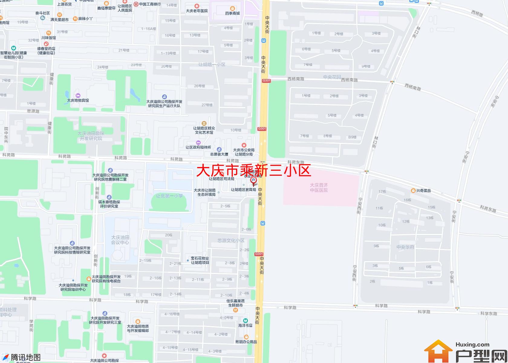乘新三小区小区 - 户型网