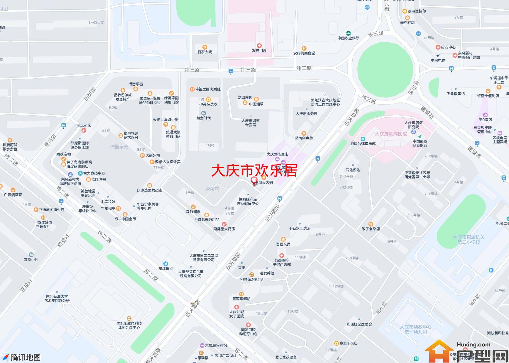 欢乐居小区 - 户型网