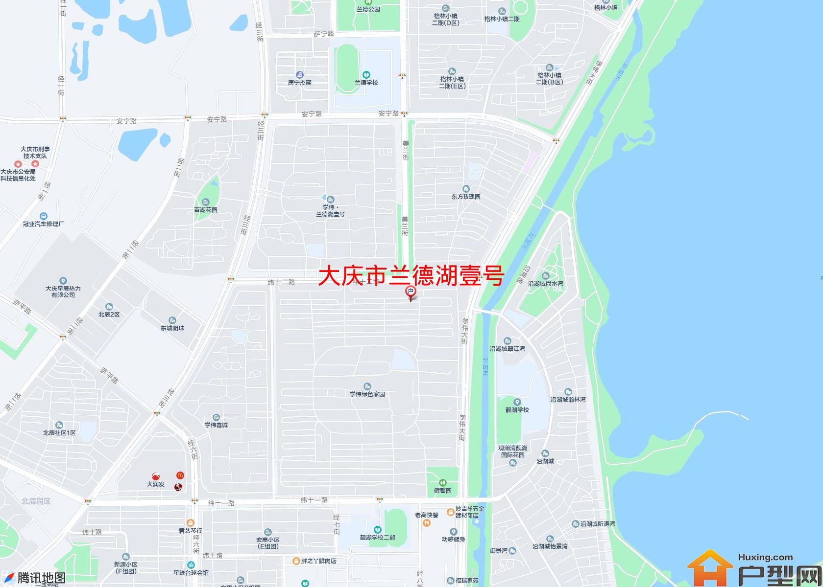 兰德湖壹号小区 - 户型网