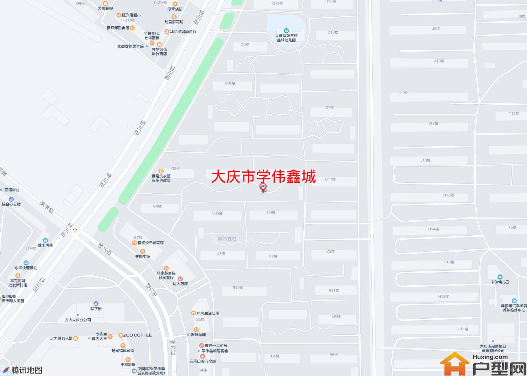 学伟鑫城小区 - 户型网