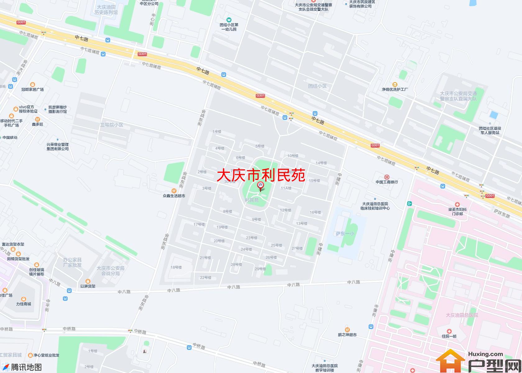利民苑小区 - 户型网