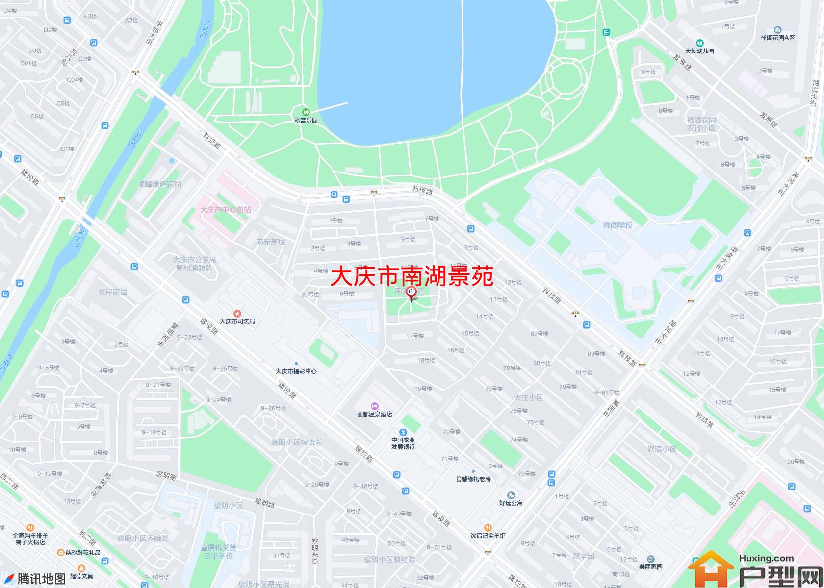 南湖景苑小区 - 户型网