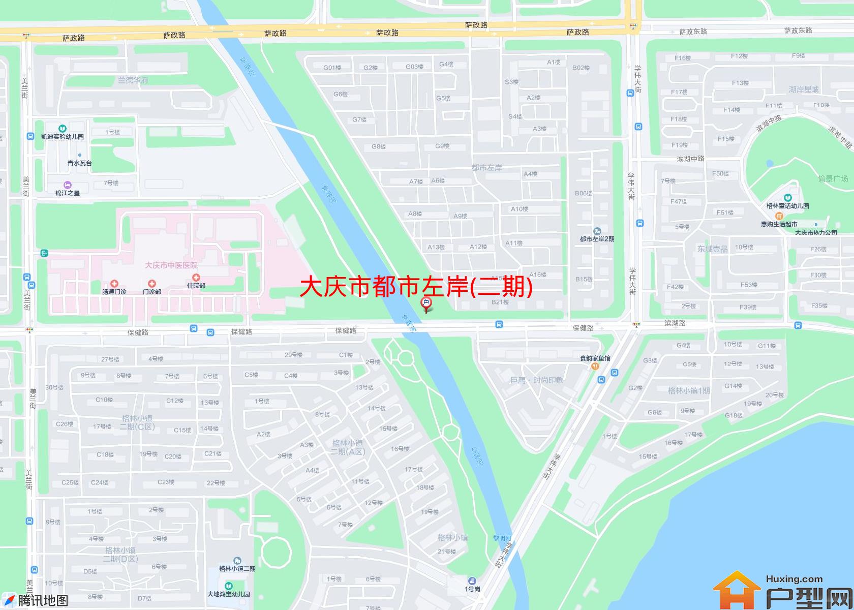 都市左岸(二期)小区 - 户型网