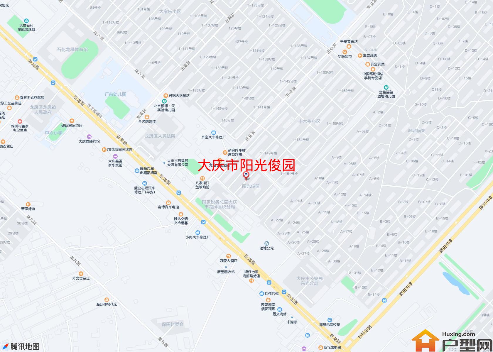 阳光俊园小区 - 户型网