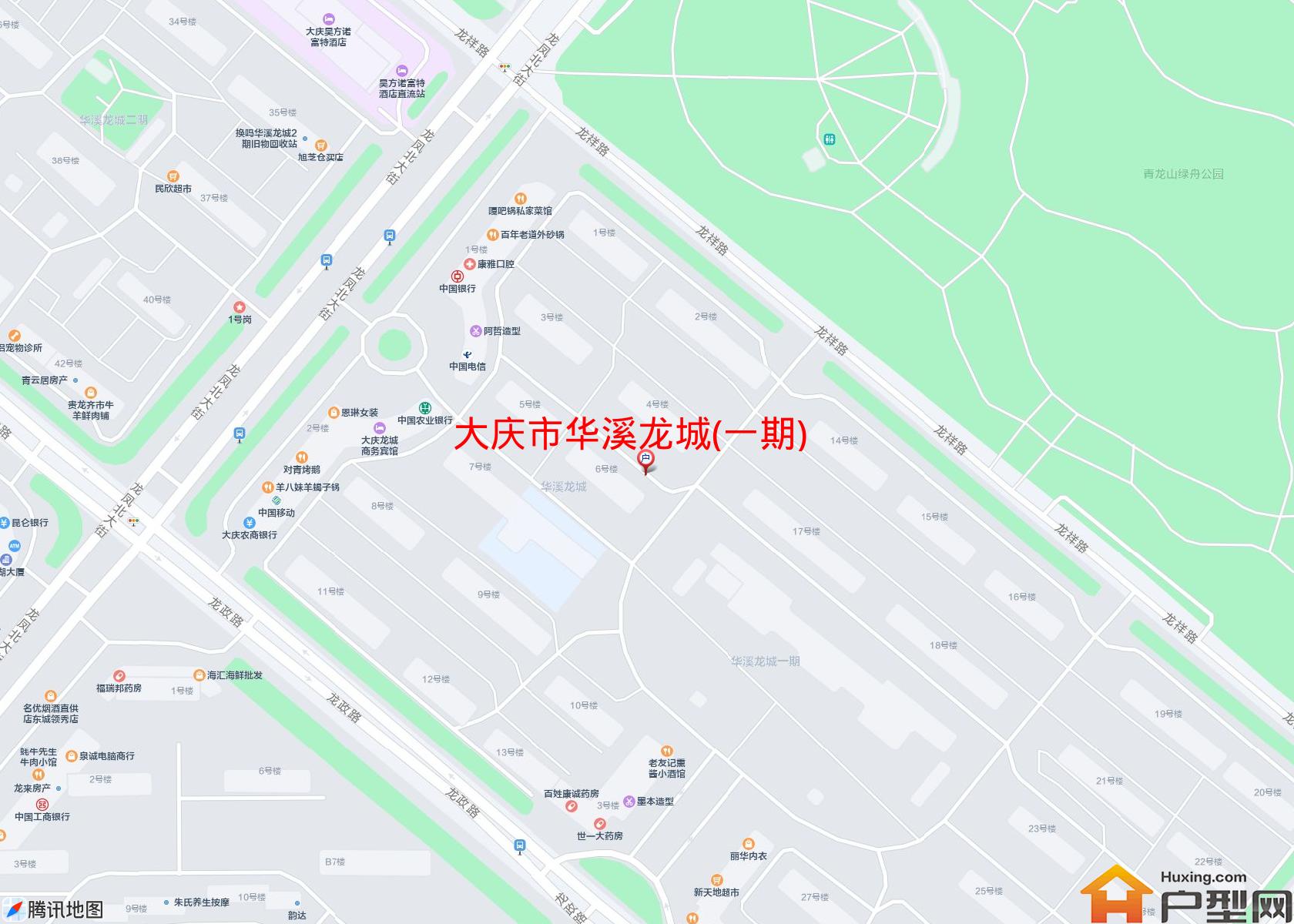 华溪龙城(一期)小区 - 户型网