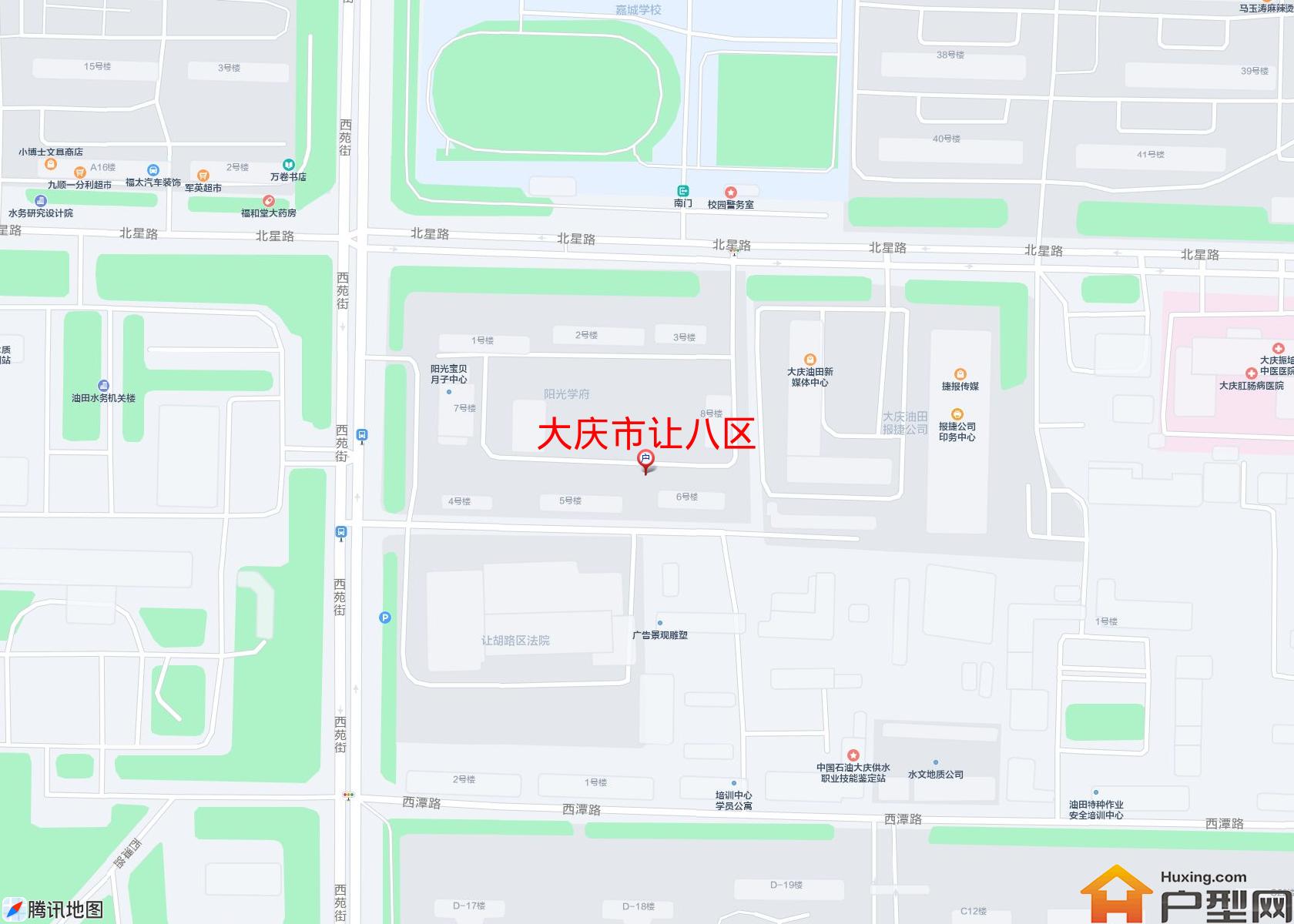 让八区小区 - 户型网