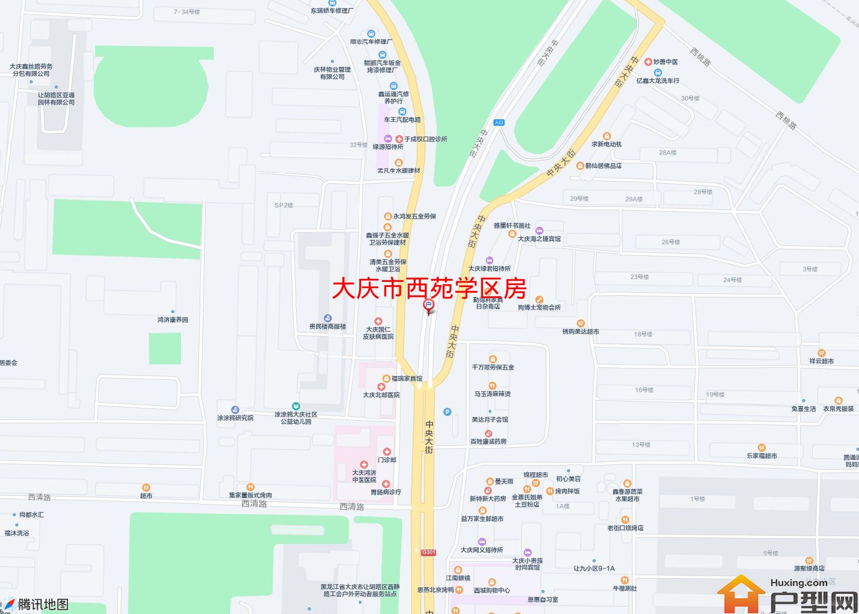 西苑学区房小区 - 户型网