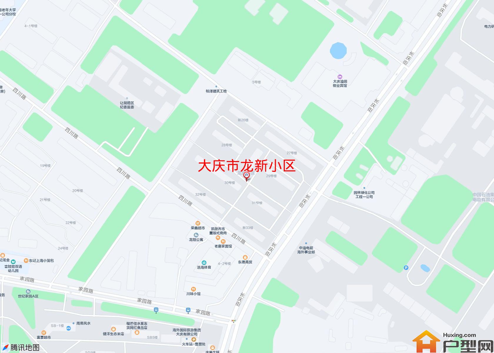 龙新小区小区 - 户型网