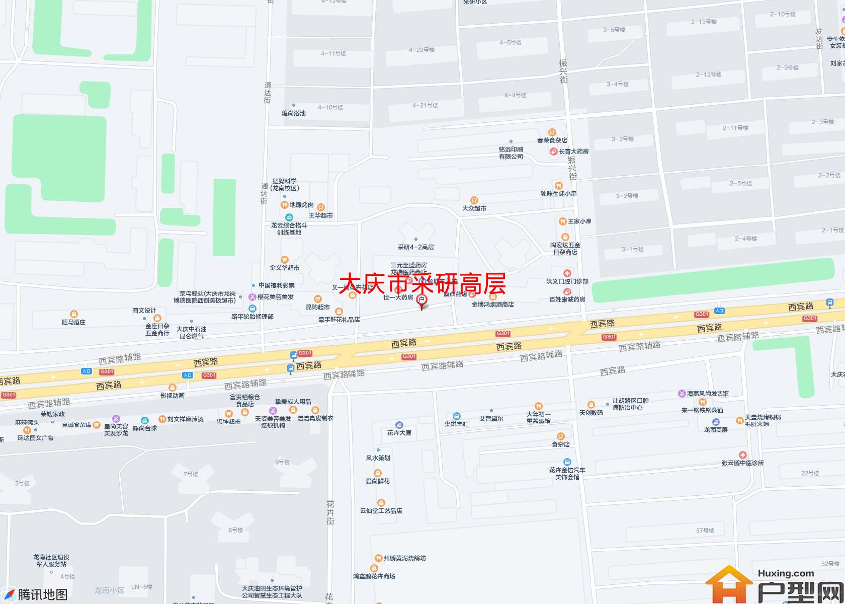采研高层小区 - 户型网