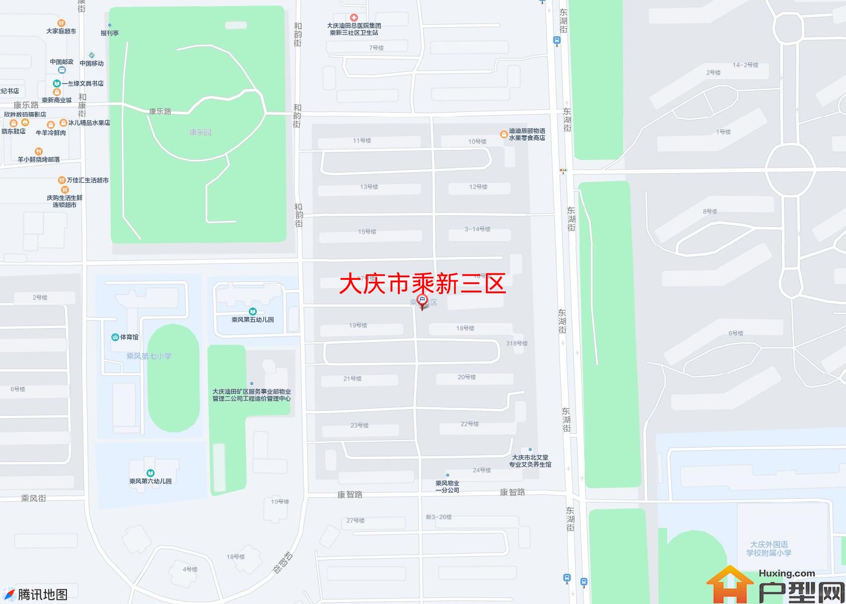 乘新三区小区 - 户型网