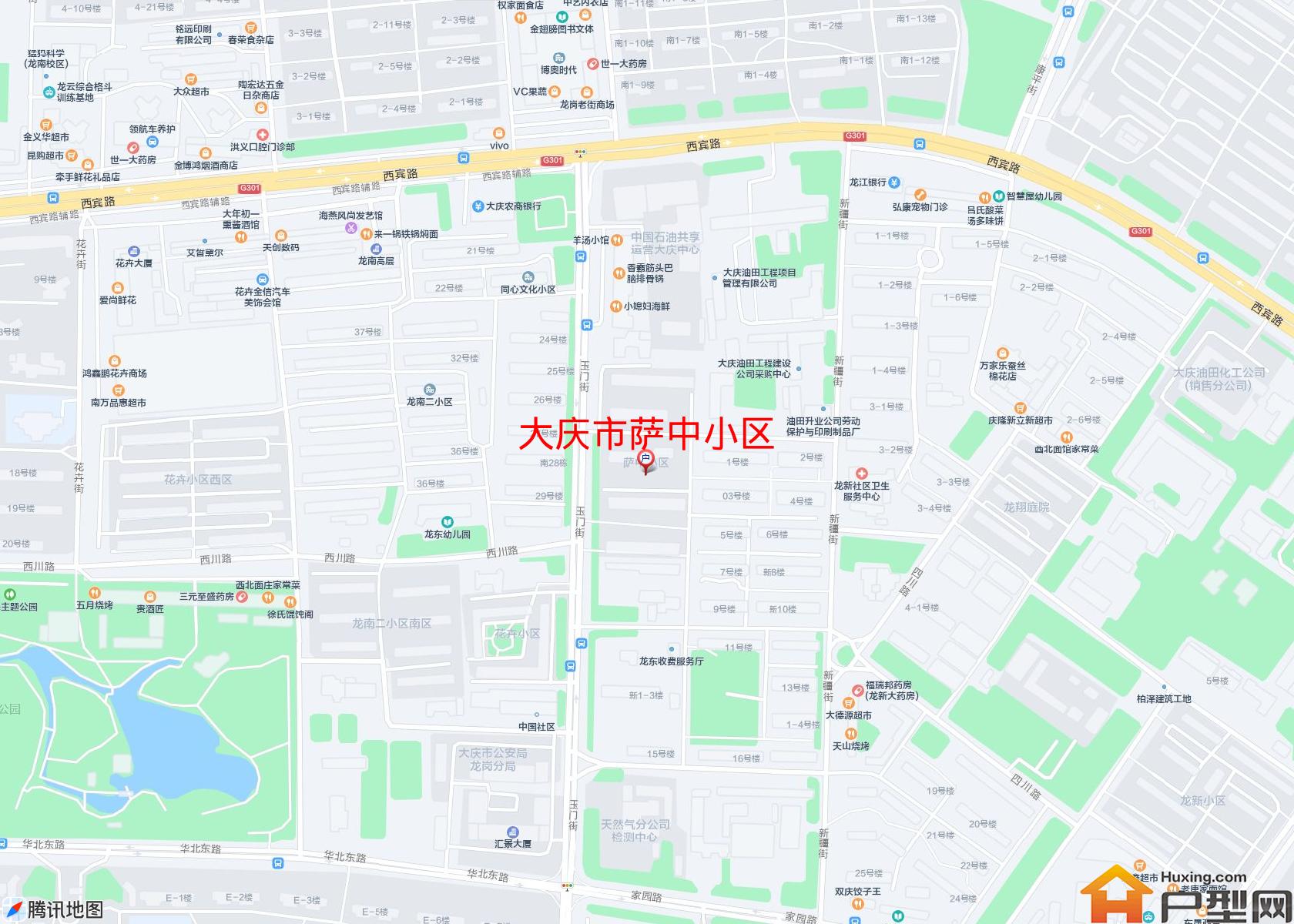 萨中小区小区 - 户型网