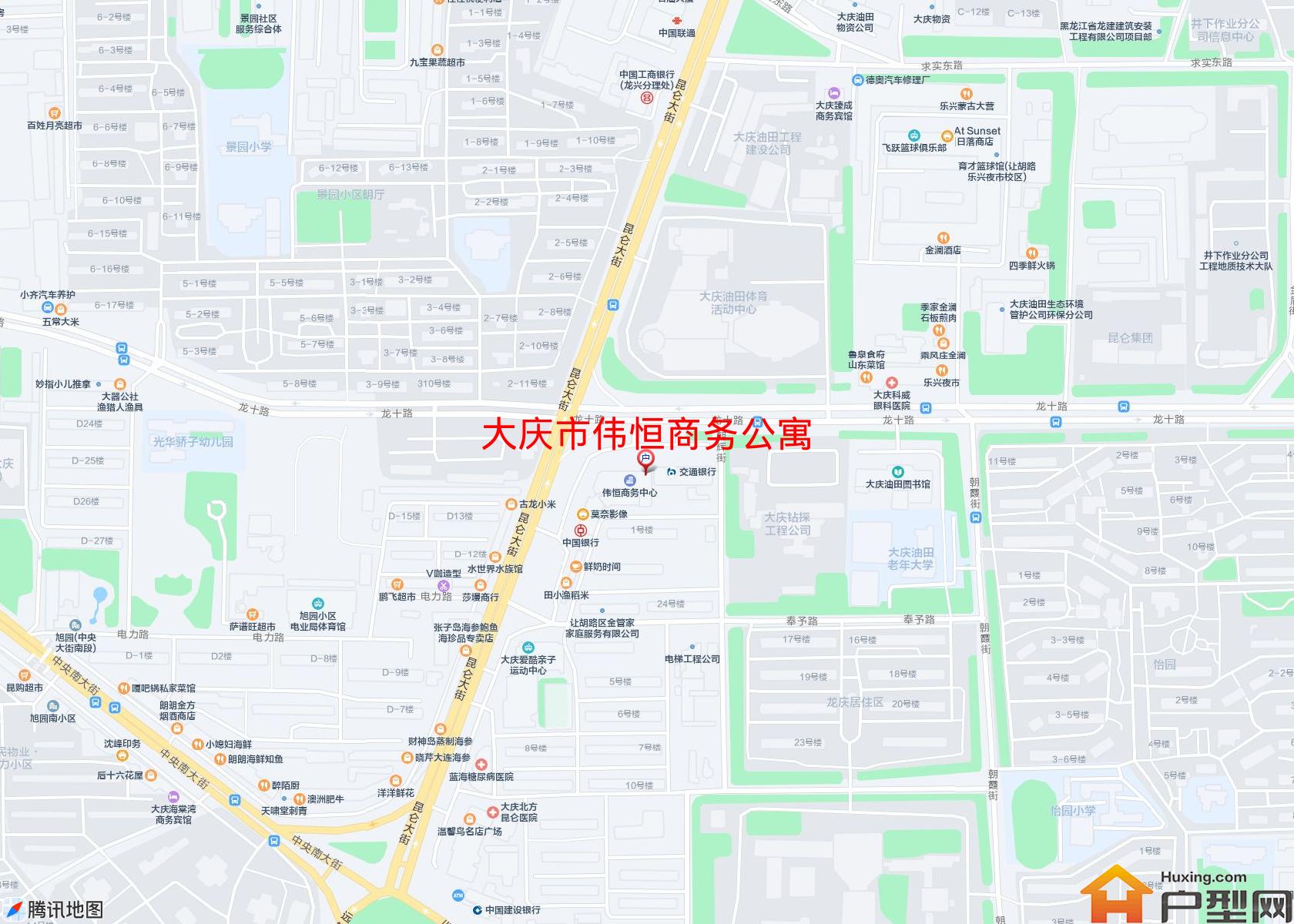 伟恒商务公寓小区 - 户型网
