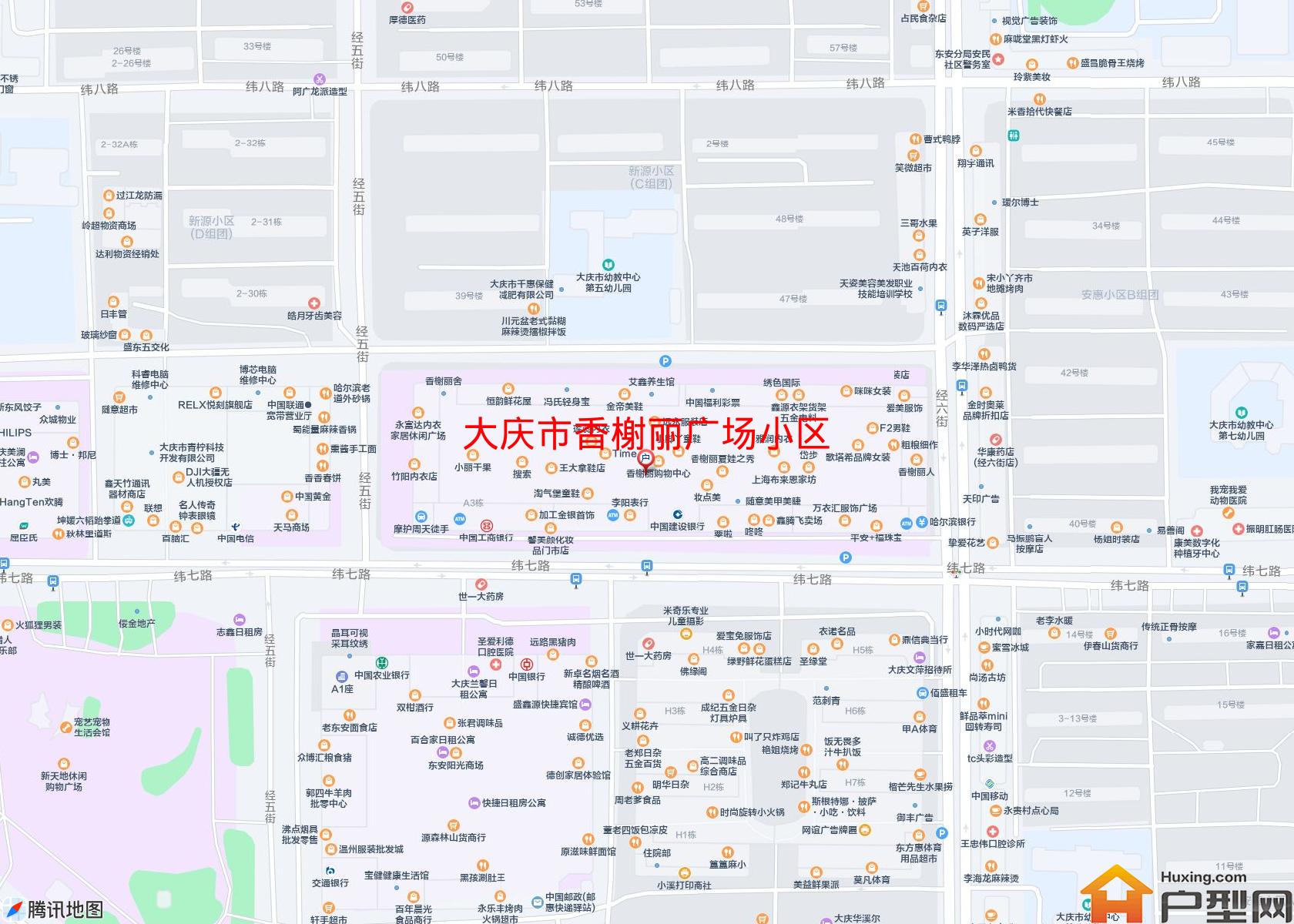 香榭丽广场小区小区 - 户型网