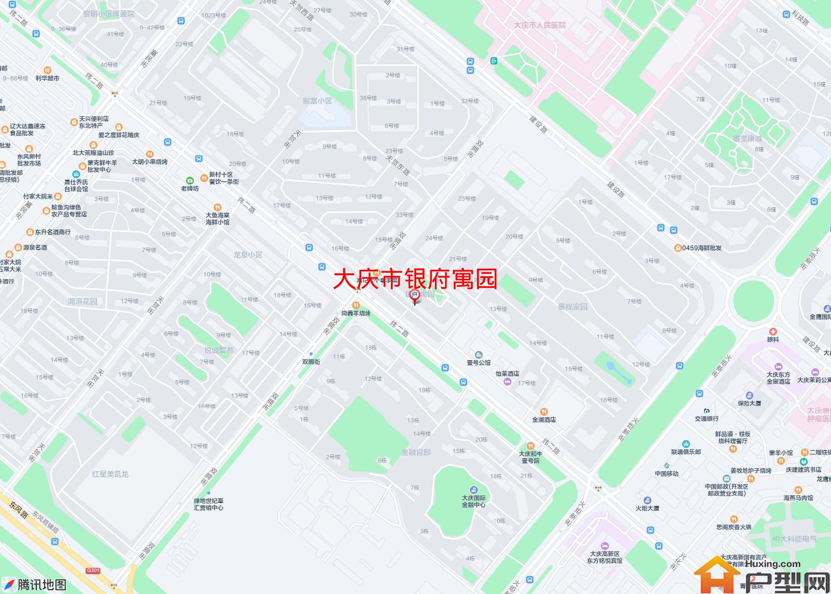 银府寓园小区 - 户型网