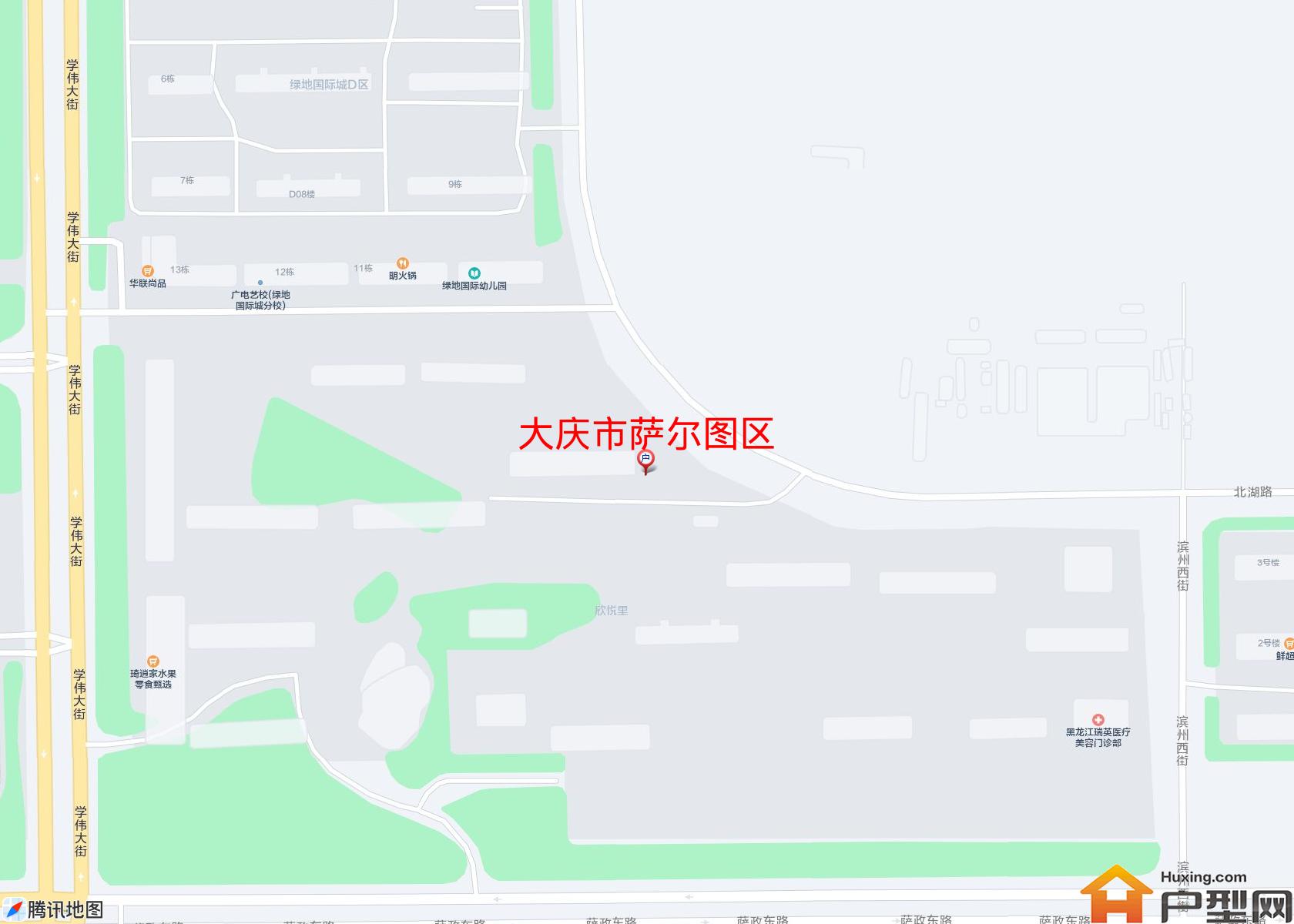 萨尔图区小区 - 户型网