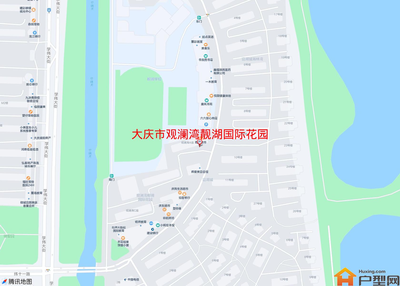 观澜湾靓湖国际花园小区 - 户型网