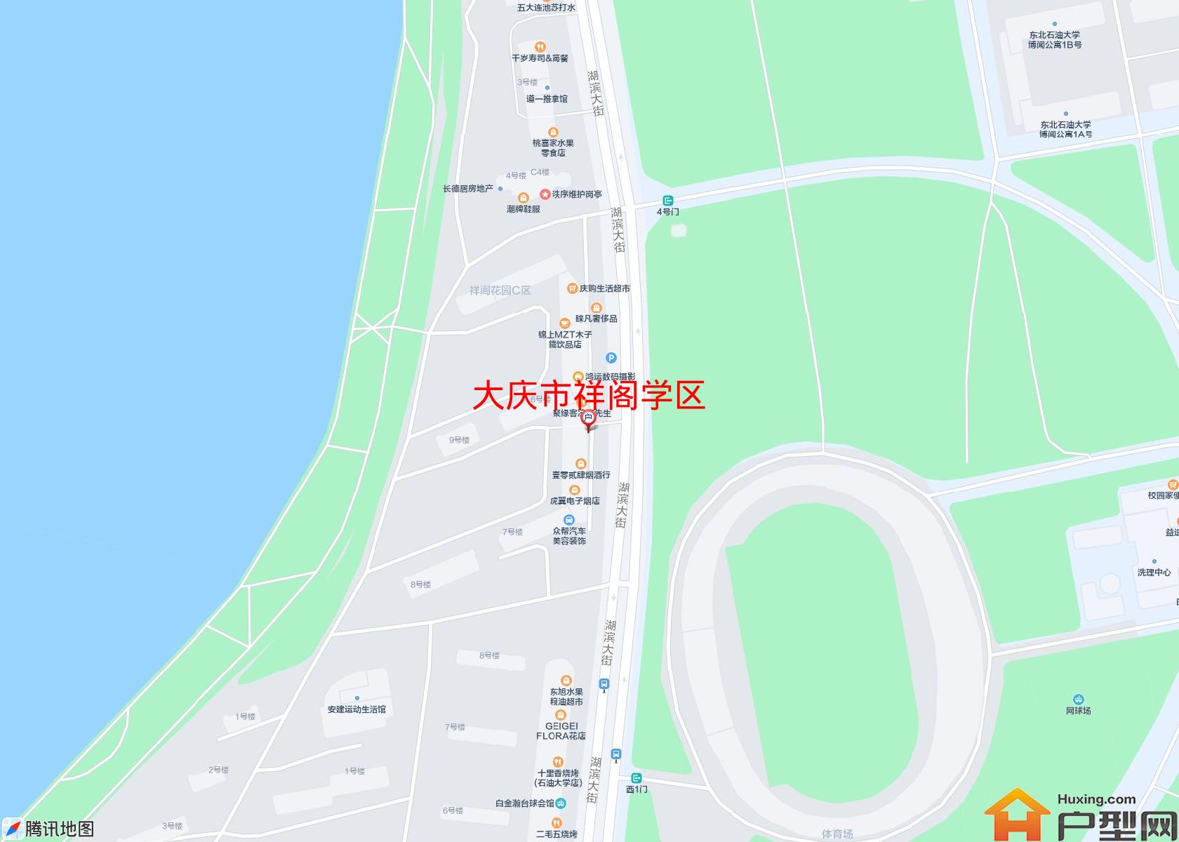 祥阁学区小区 - 户型网