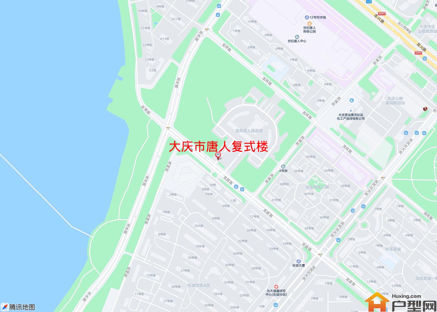 唐人复式楼小区 - 户型网