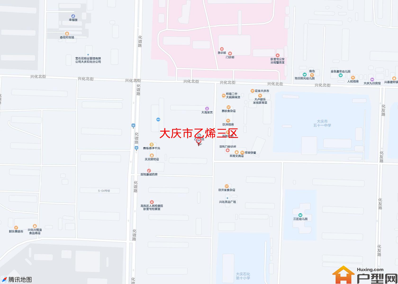 乙烯三区小区 - 户型网