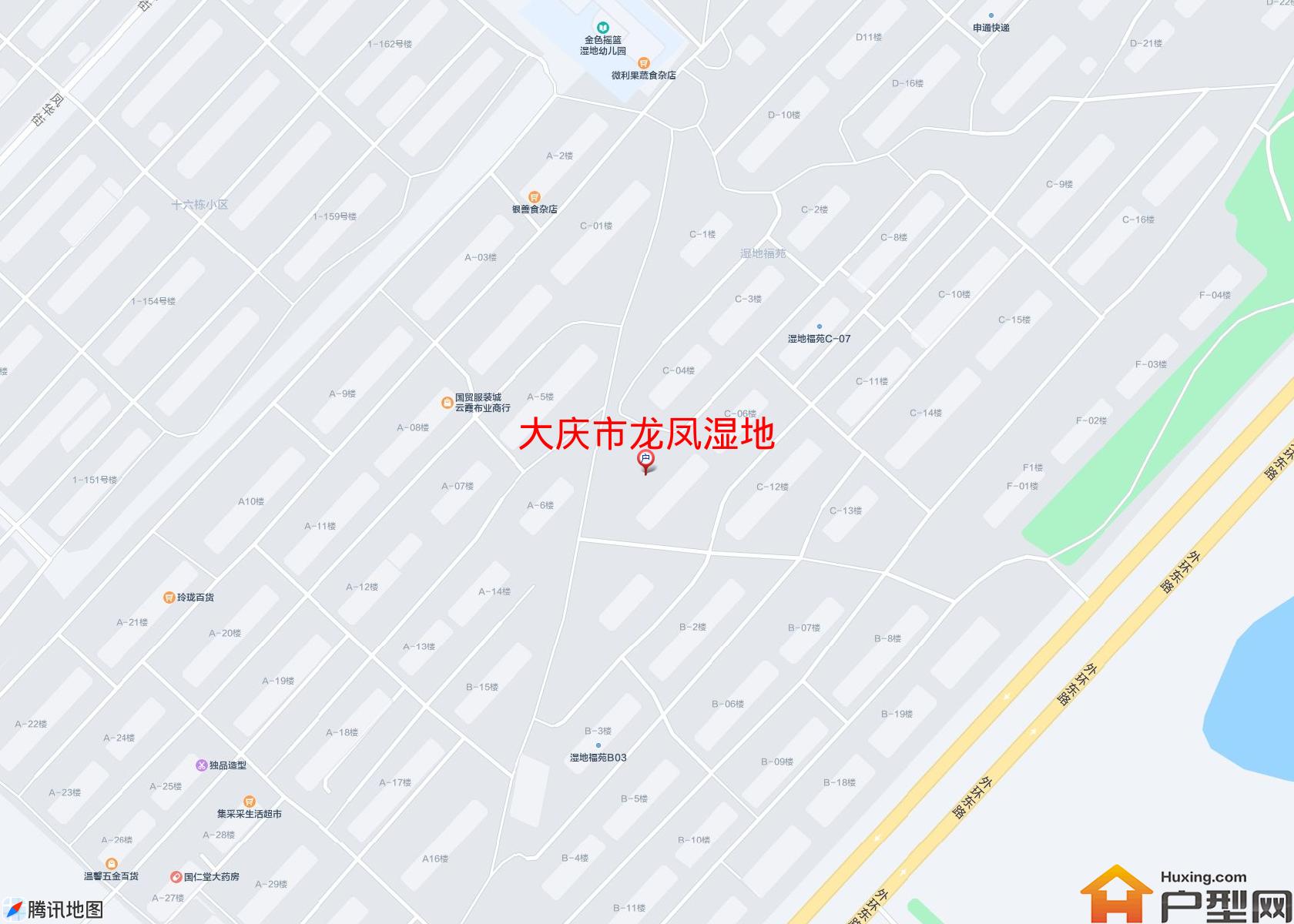 龙凤湿地小区 - 户型网
