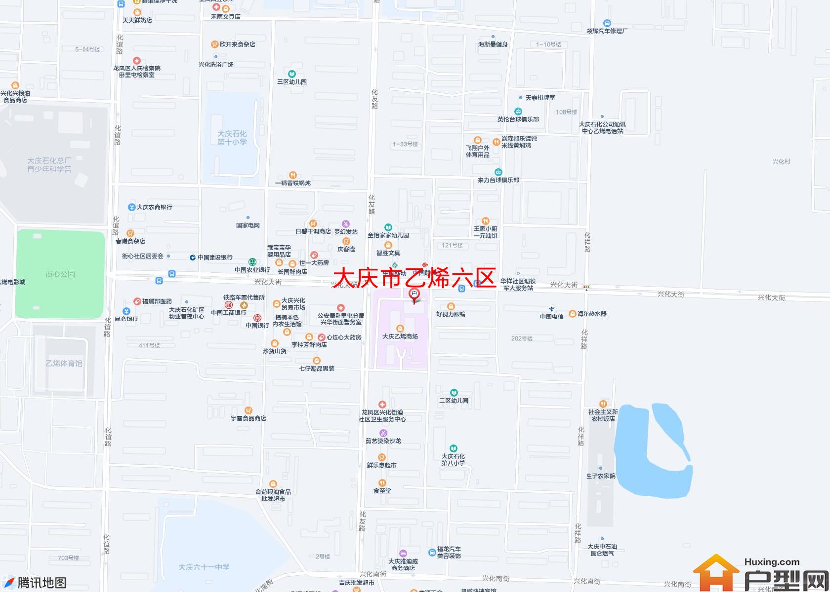 乙烯六区小区 - 户型网