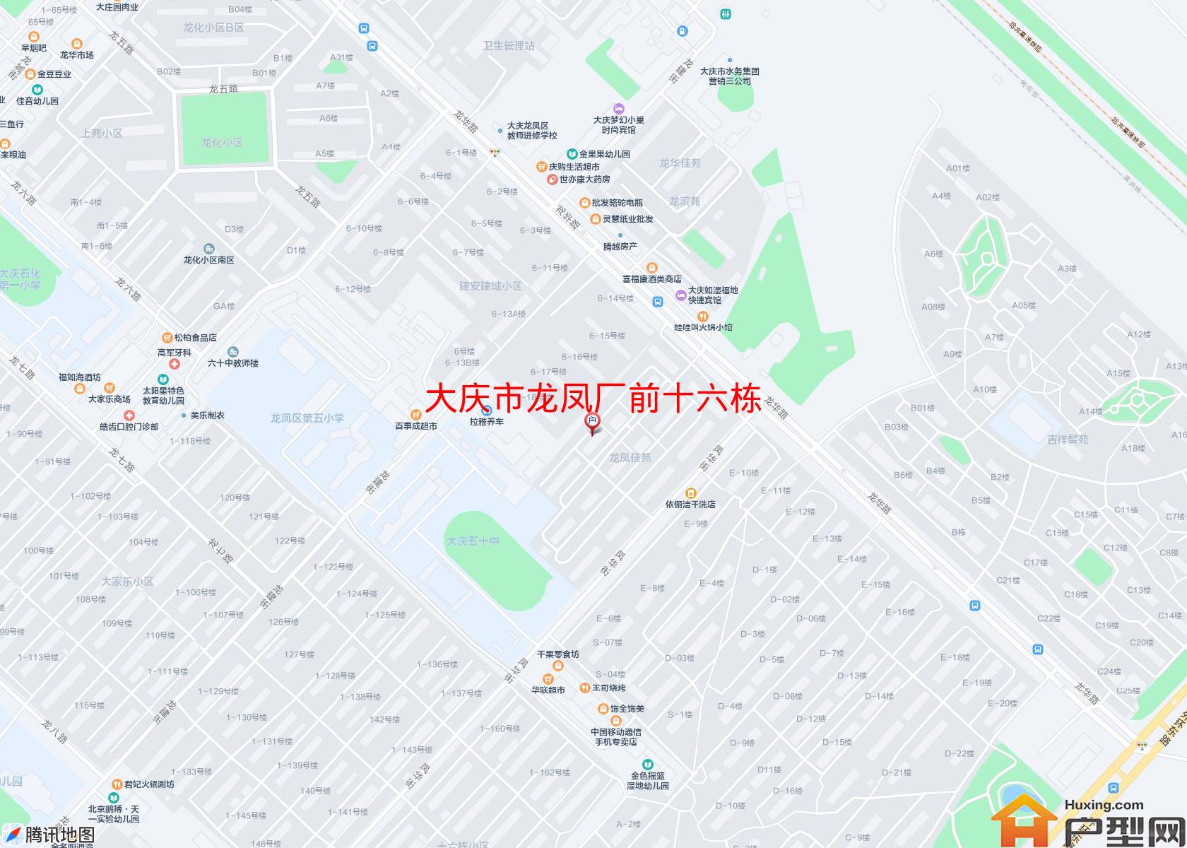 龙凤厂前十六栋小区 - 户型网