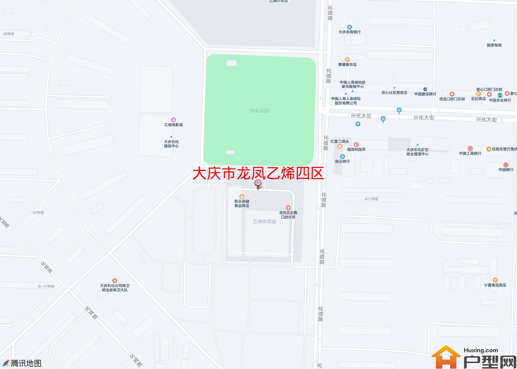龙凤乙烯四区小区 - 户型网