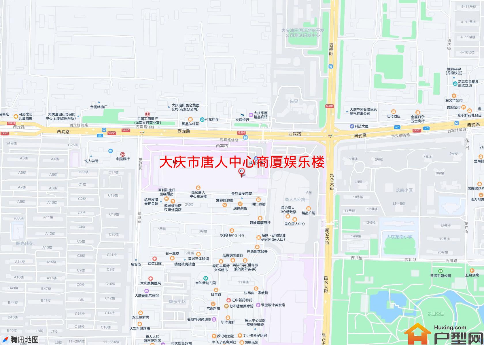唐人中心商厦娱乐楼小区 - 户型网