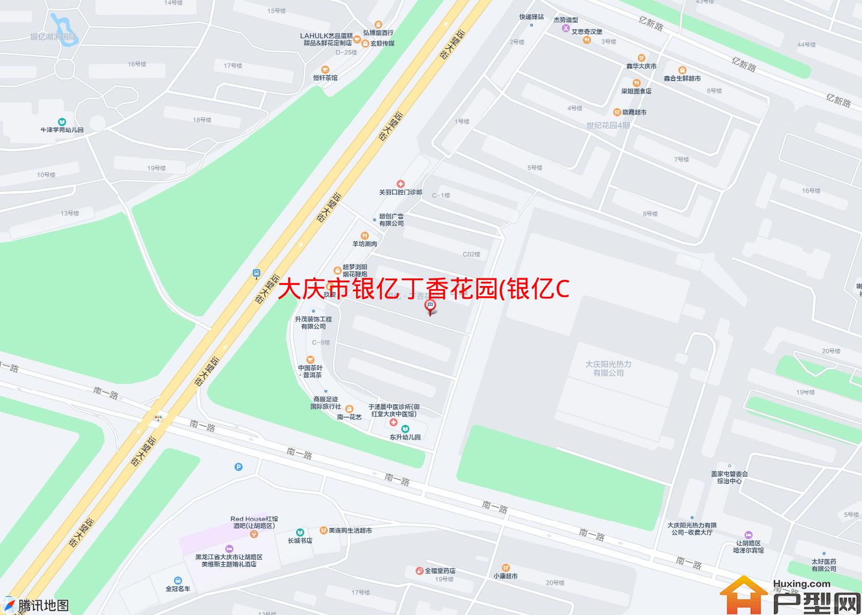 银亿丁香花园(银亿C区)小区 - 户型网