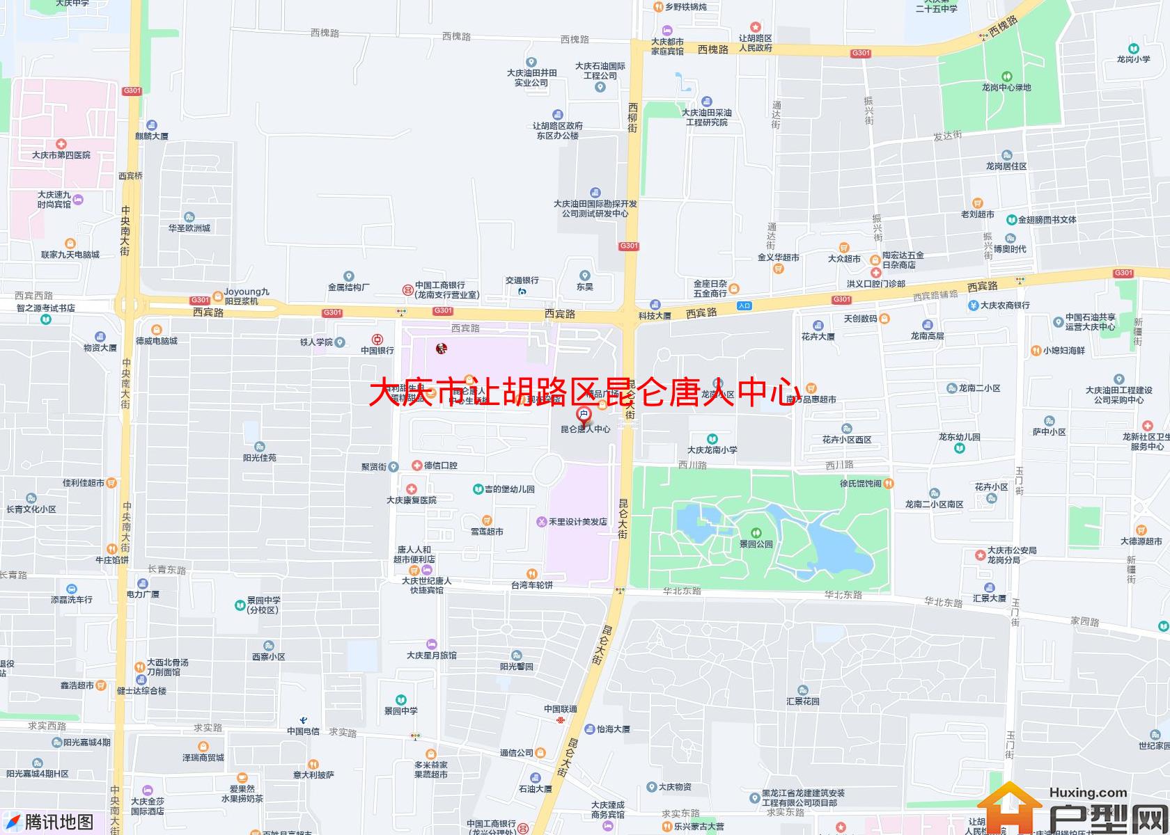 让胡路区昆仑唐人中心小区 - 户型网
