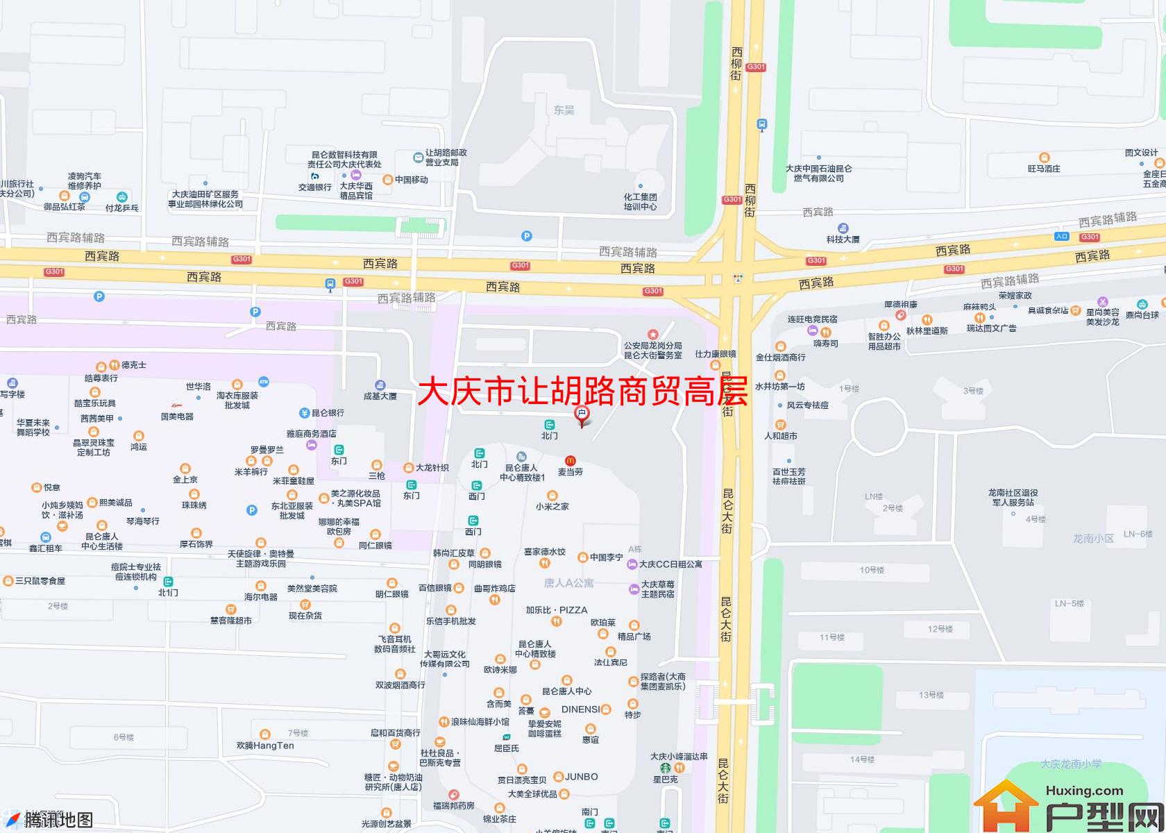 让胡路商贸高层小区 - 户型网