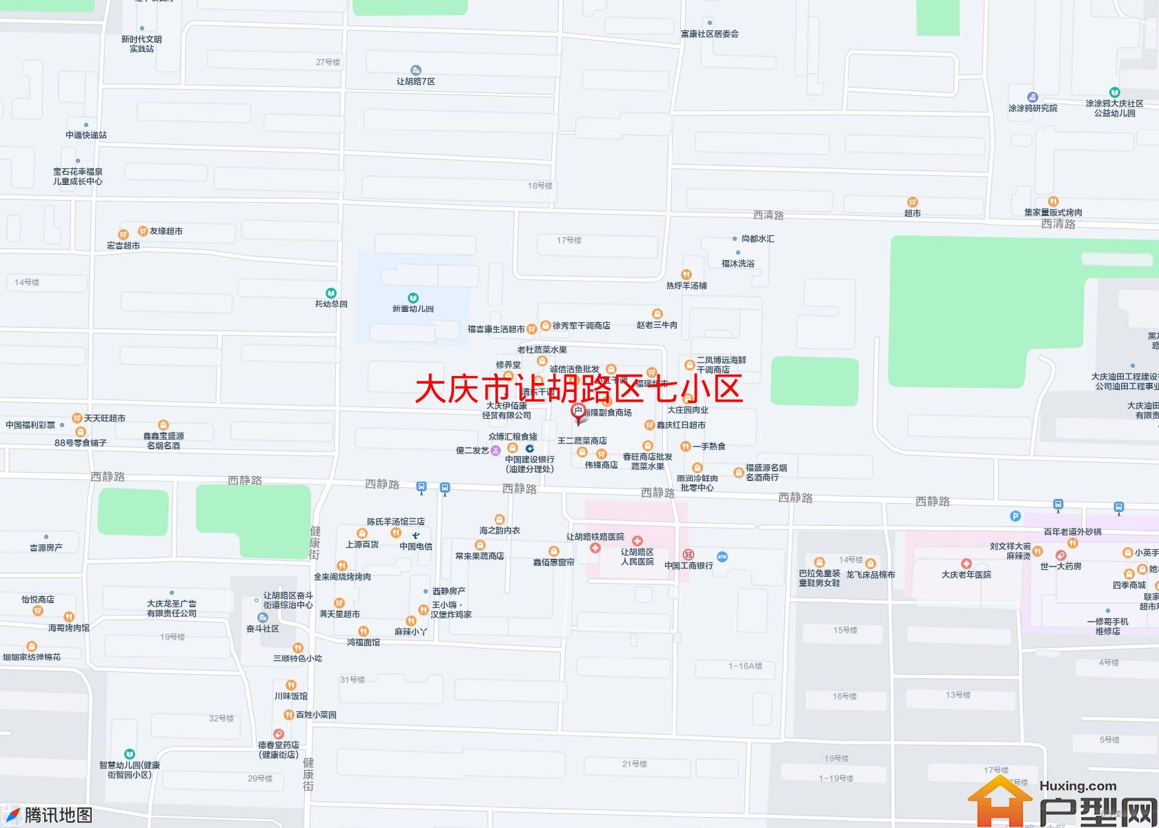 让胡路区七小区小区 - 户型网