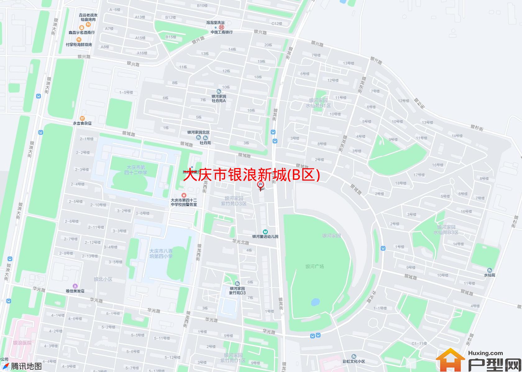 银浪新城(B区)小区 - 户型网