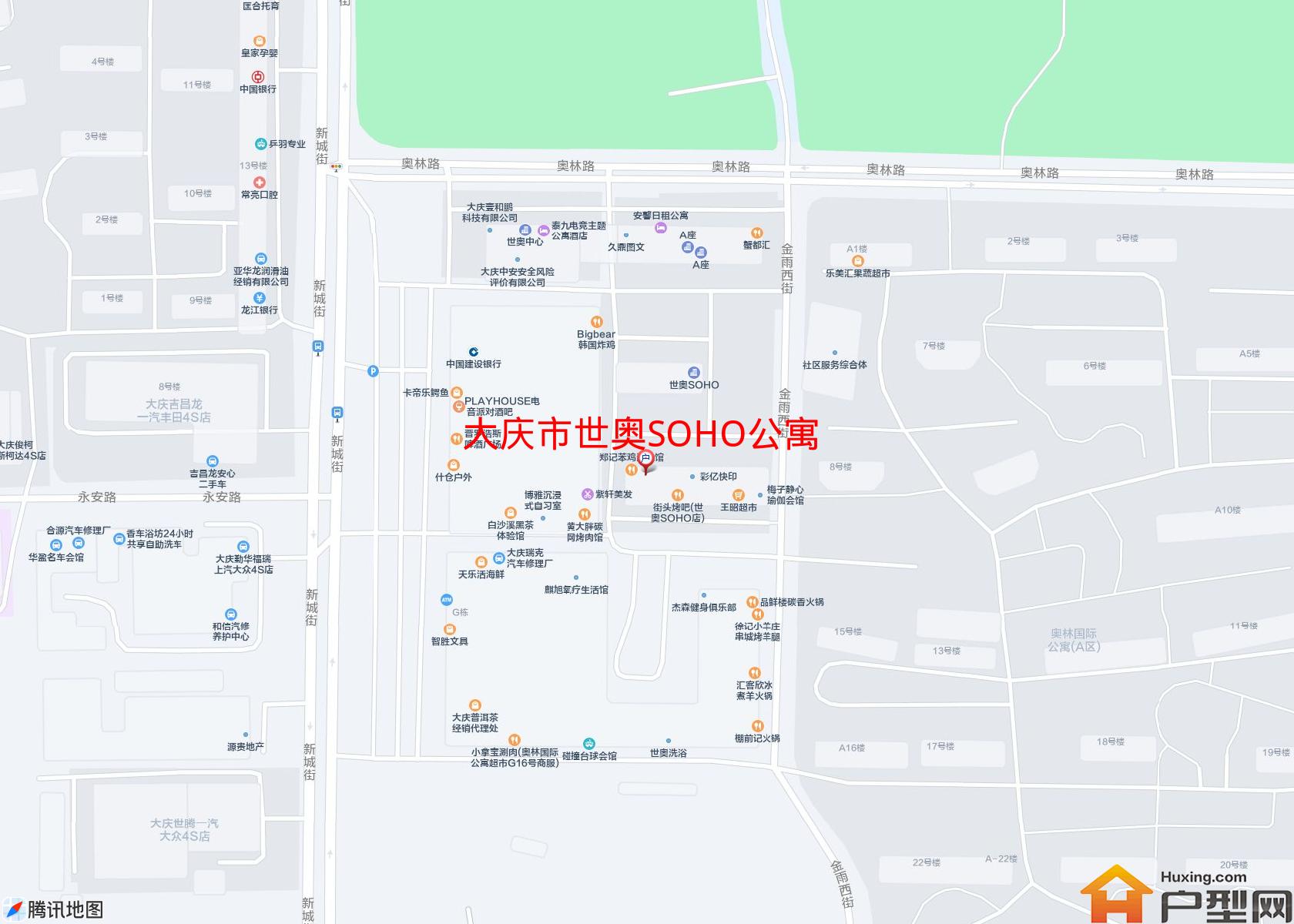 世奥SOHO公寓小区 - 户型网