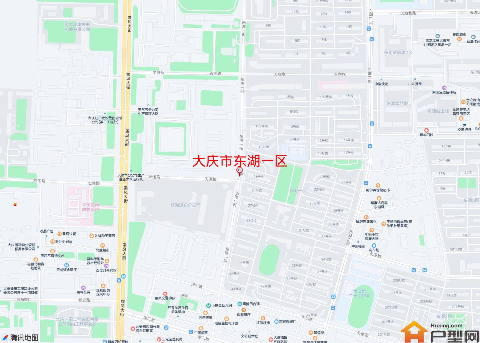 东湖一区小区 - 户型网