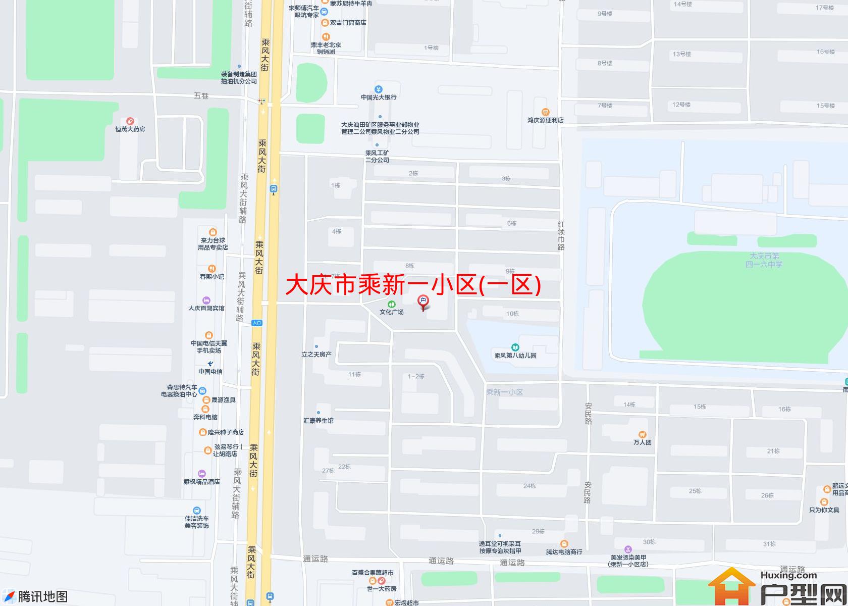 乘新一小区(一区)小区 - 户型网