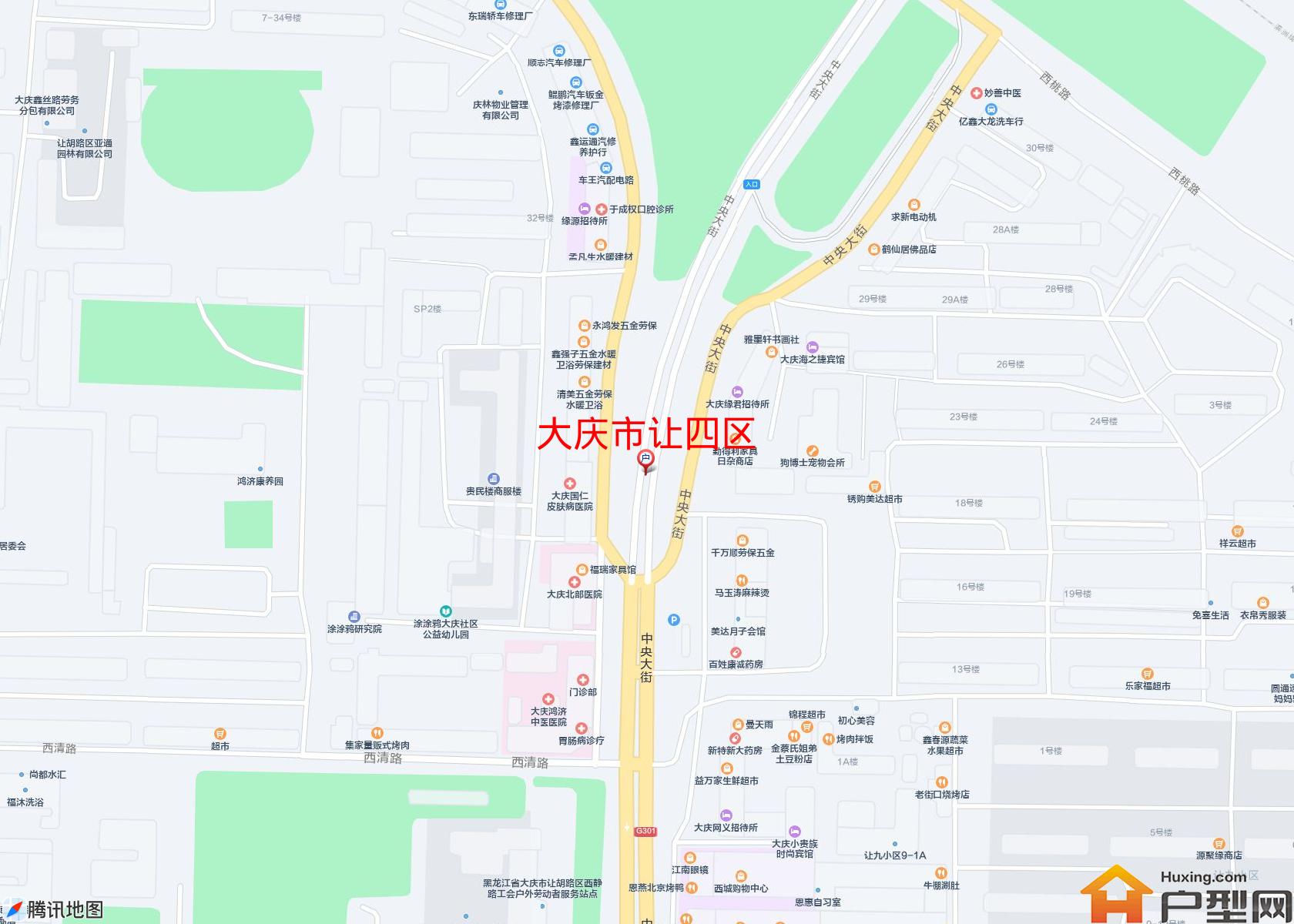 让四区小区 - 户型网