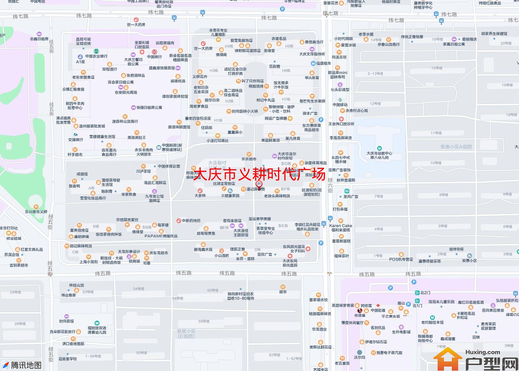 义耕时代广场小区 - 户型网