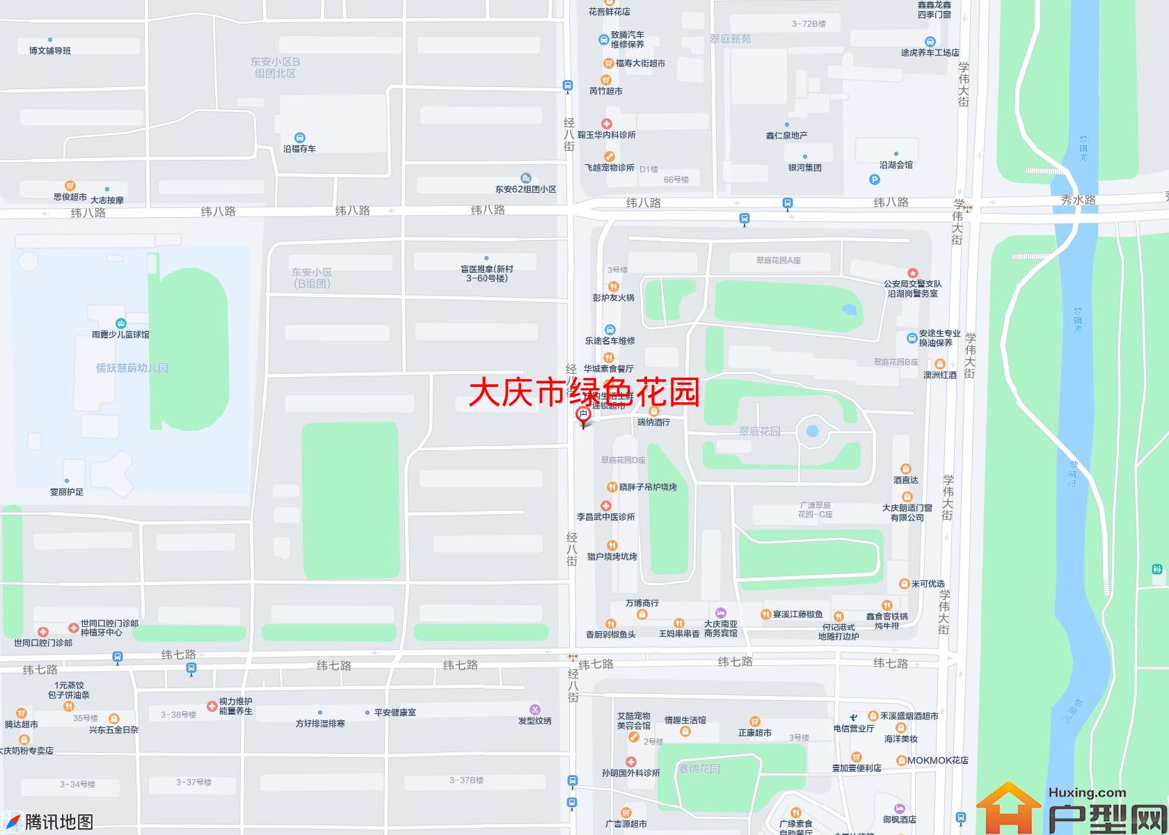 绿色花园小区 - 户型网