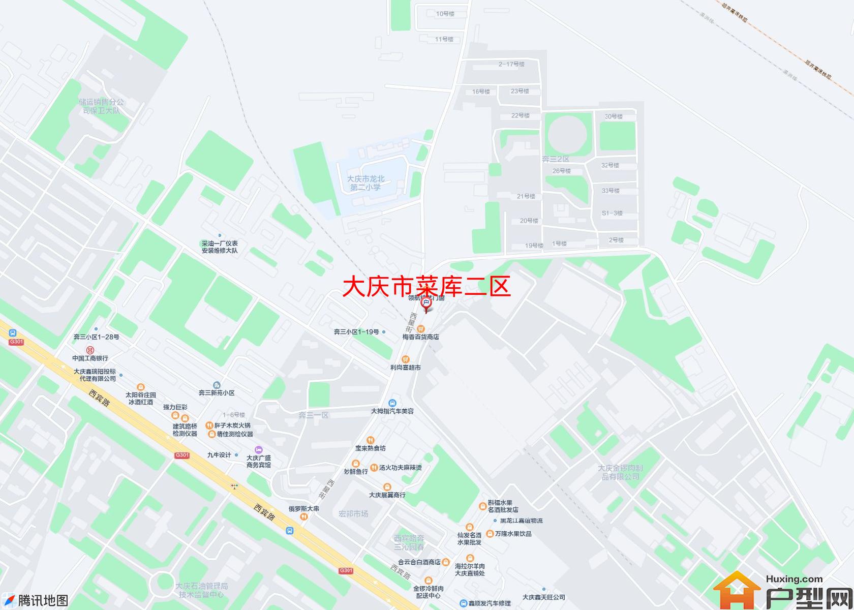 菜库二区小区 - 户型网
