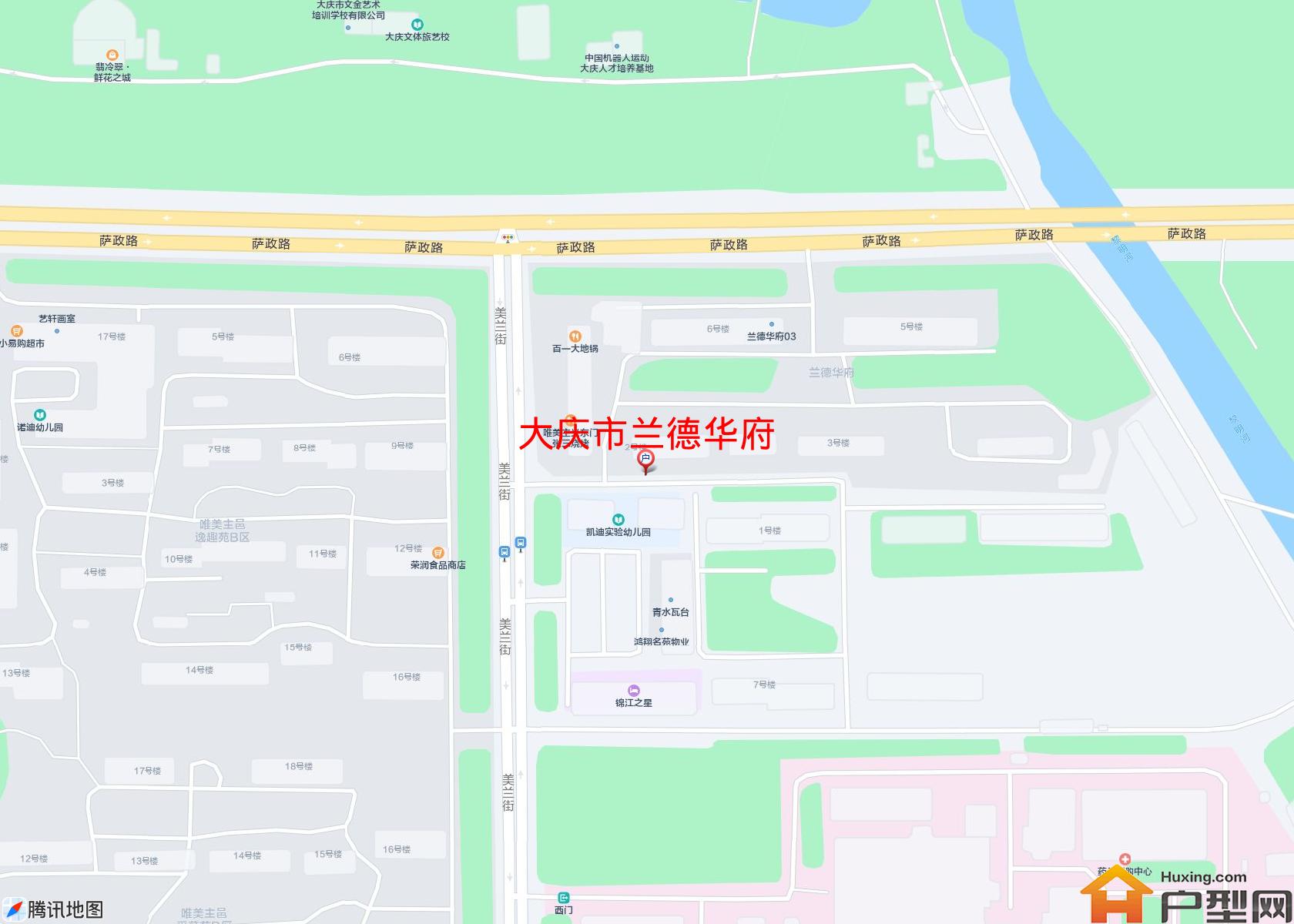 兰德华府小区 - 户型网
