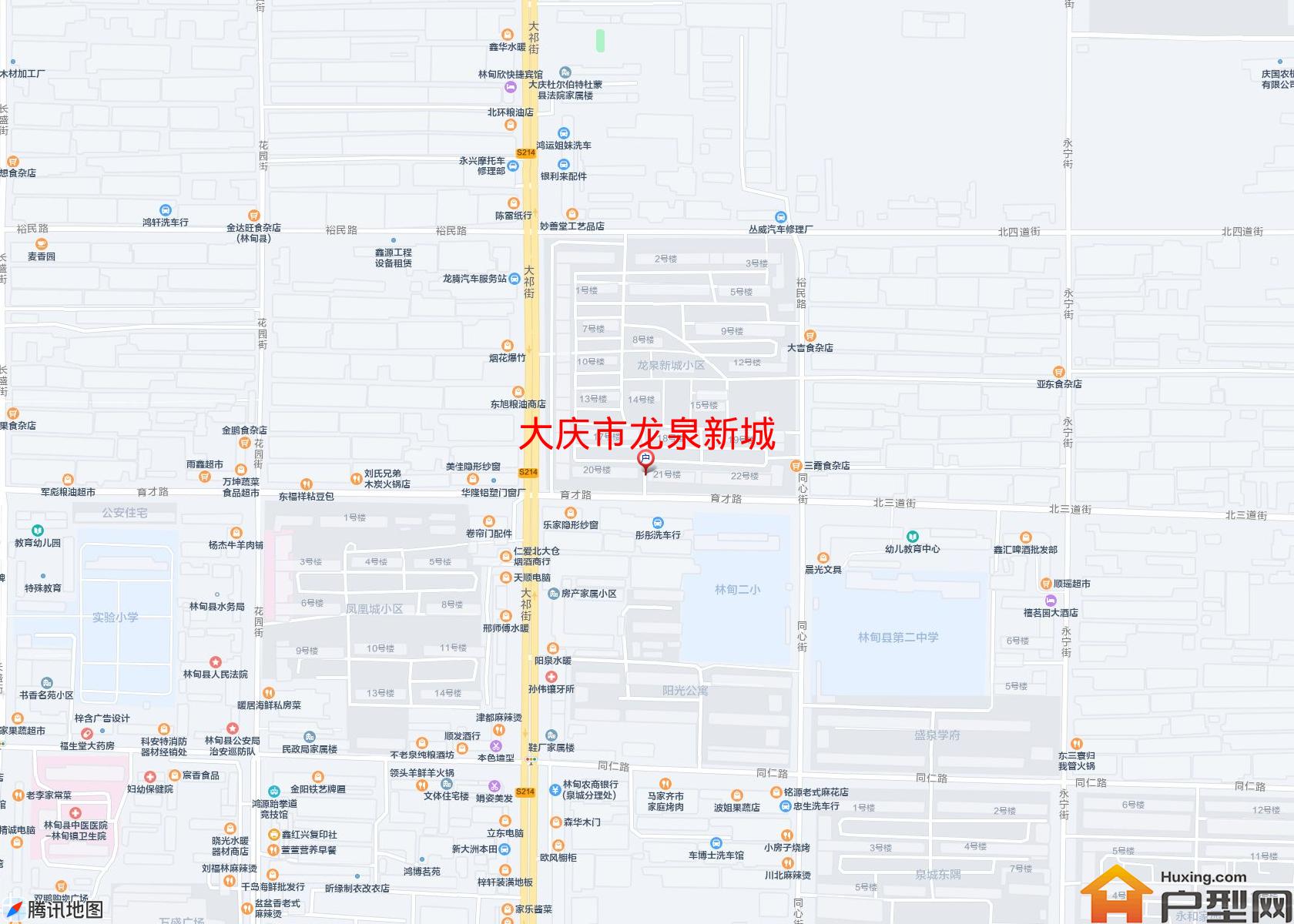 龙泉新城小区 - 户型网