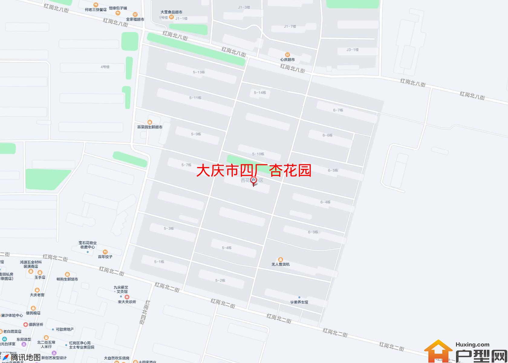 四厂杏花园小区 - 户型网