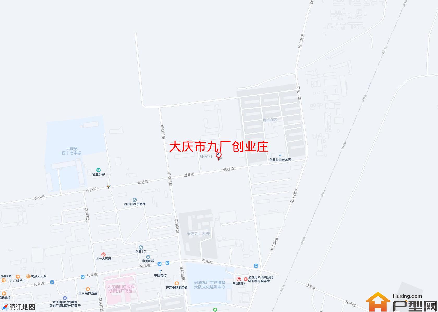 九厂创业庄小区 - 户型网