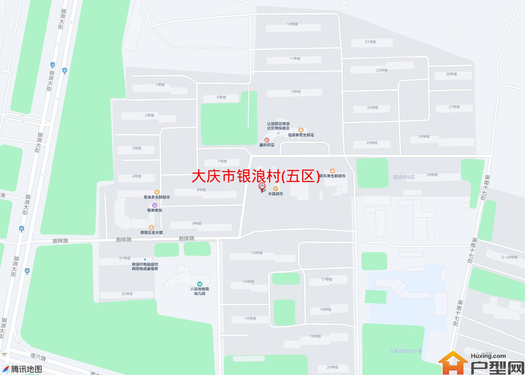银浪村(五区)小区 - 户型网