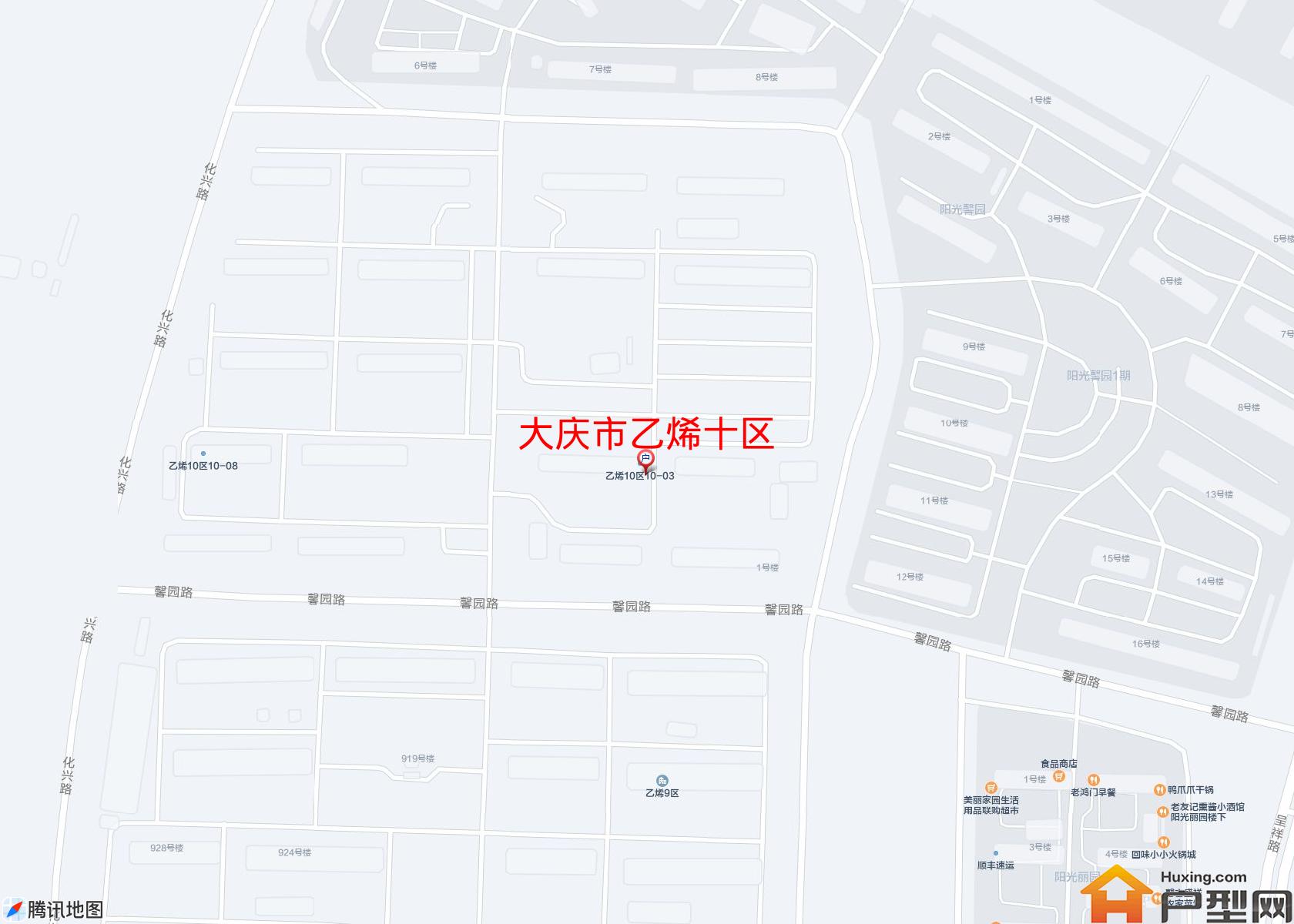 乙烯十区小区 - 户型网