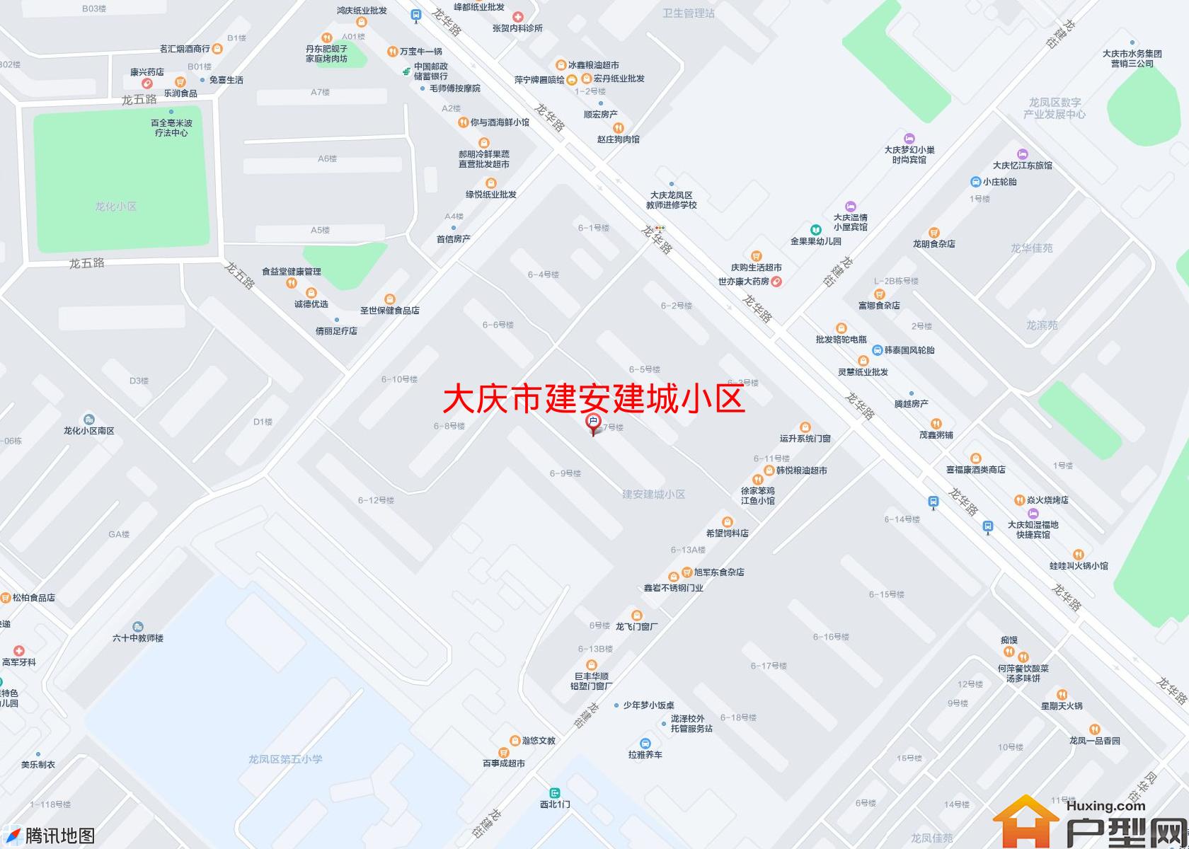建安建城小区小区 - 户型网