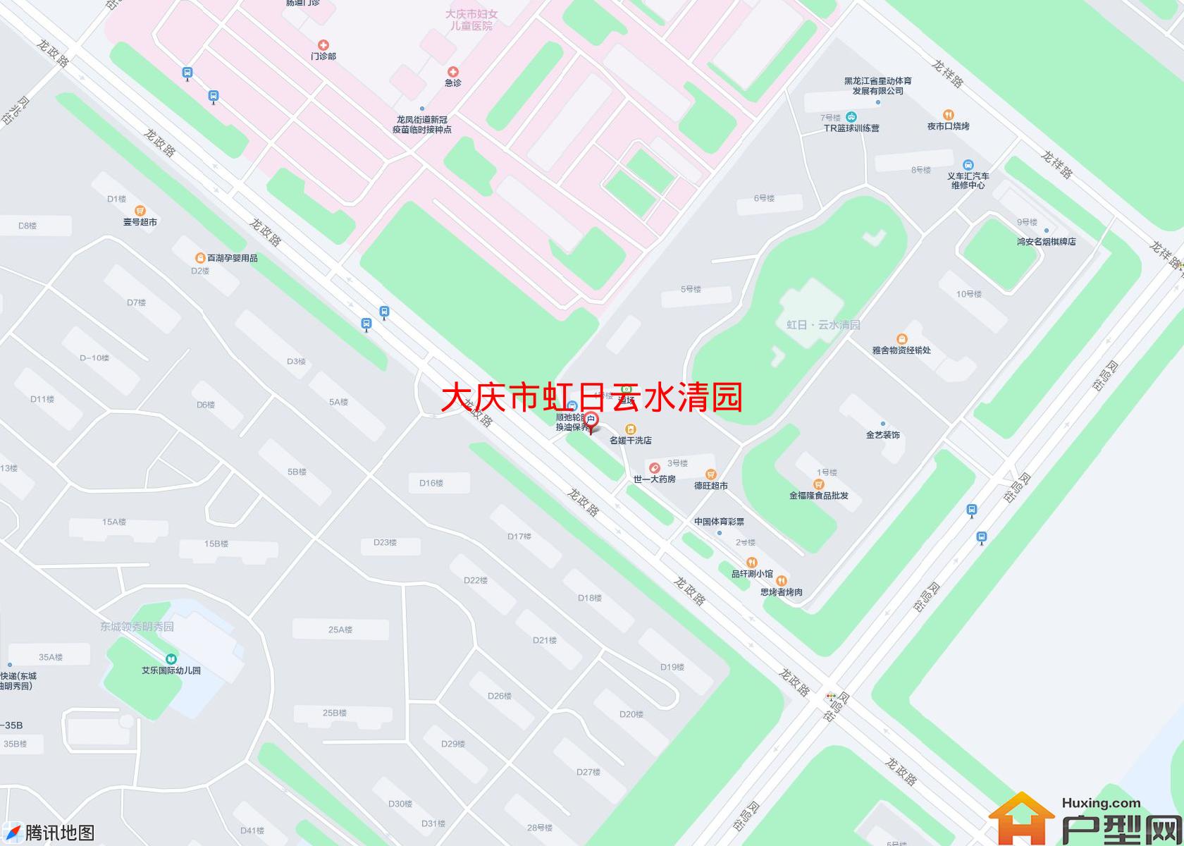虹日云水清园小区 - 户型网